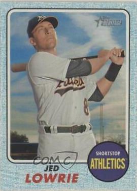 Jed Lowrie [Blue Border] #226