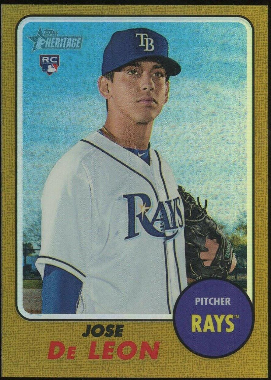 Jose De Leon [Chrome Gold Refractor] #642