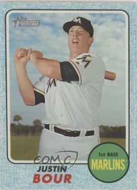 Justin Bour [Blue Border] #249