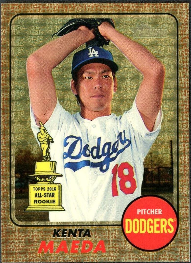 Kenta Maeda [Chrome Gold Refractor] #415