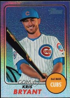 Kris Bryant [Chrome Blue Refractor] #500