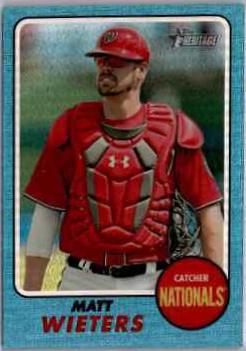 Matt Wieters [Chrome Blue Refractor] #647