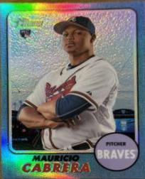 Mauricio Cabrera [Chrome Blue Refractor] #556