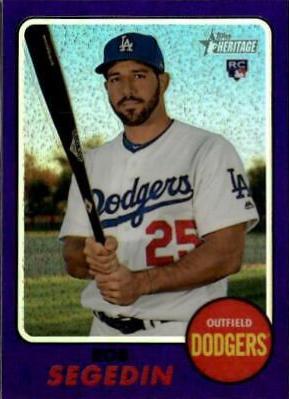 Rob Segedin [Chrome Purple Refractor] #538