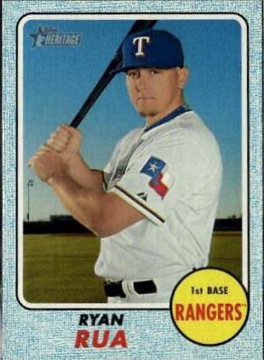 Ryan Rua [Blue Border] #338