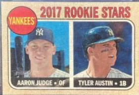Yankees 2017 Rookie Stars: Aaron Judge / Tyler Austin [Flip Stock] #214