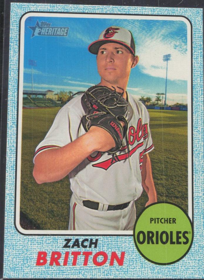 Zach Britton [Blue Border] #353