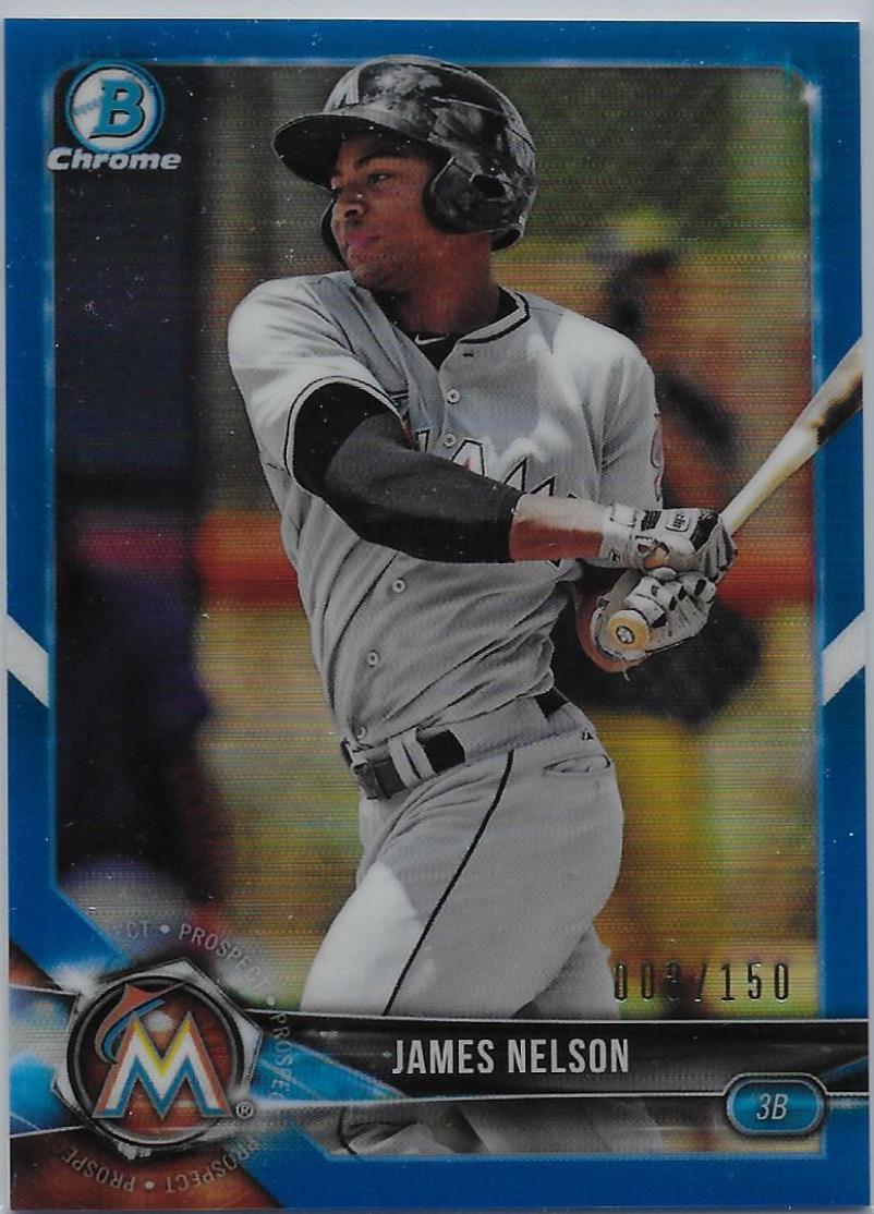 James Nelson [Blue Refractor] #BCP-33