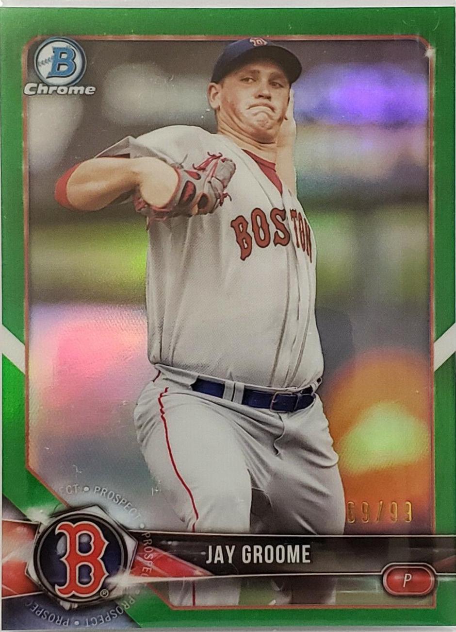 Jay Groome [Green Refractor] #BCP-212