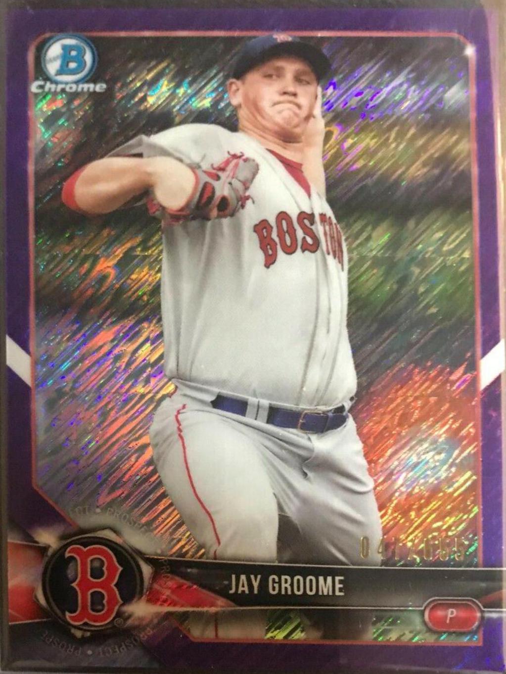 Jay Groome [Purple Refractor] #BCP-212