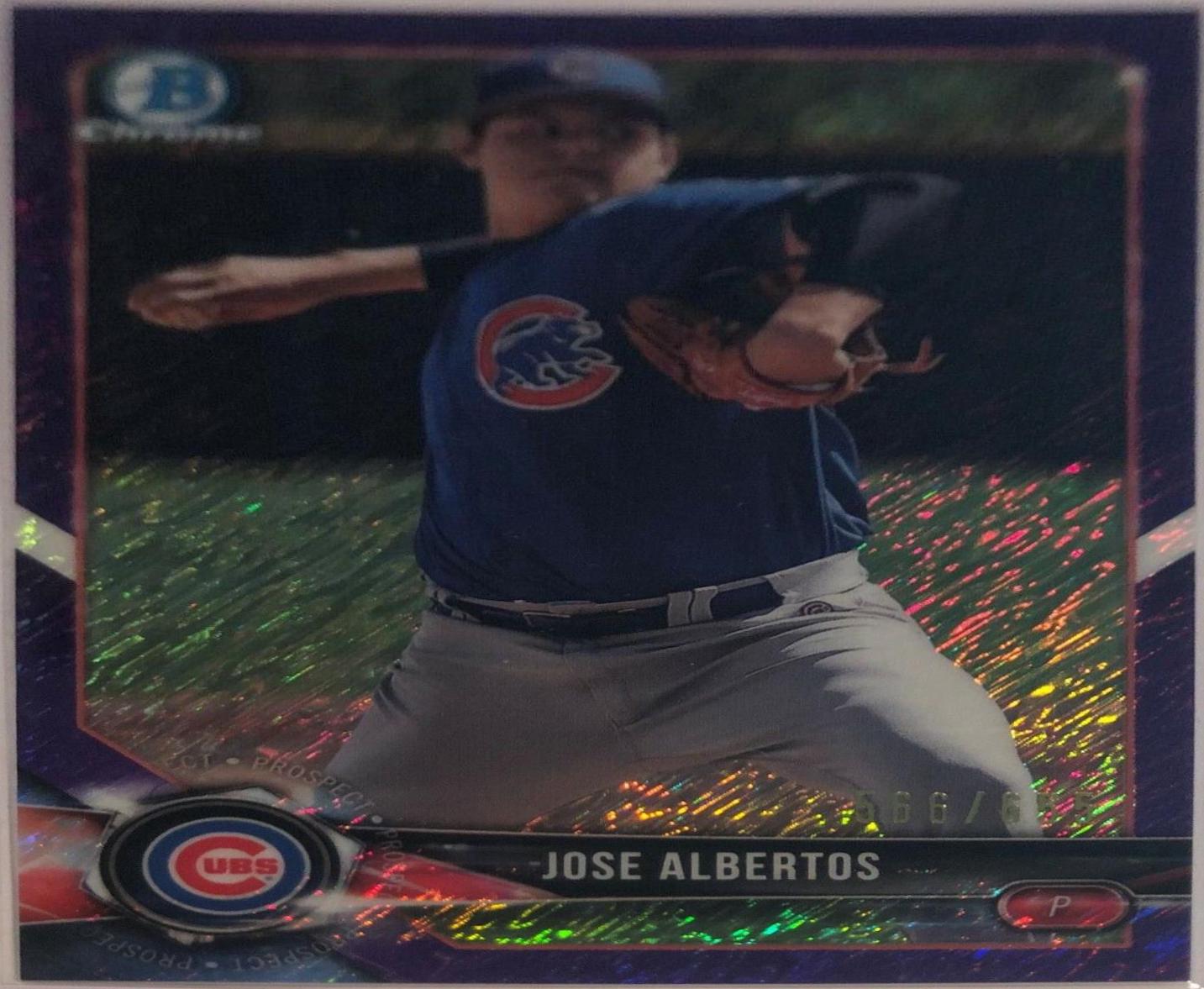 Jose Albertos [Purple Shimmer Refractor] #BCP-229