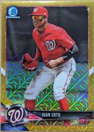 Juan Soto [Gold Refractor] #BCP-52