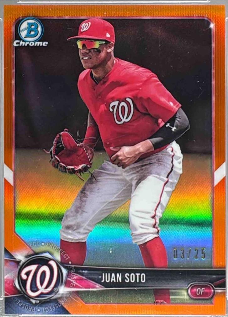 Juan Soto [Orange Refractor] #BCP-52