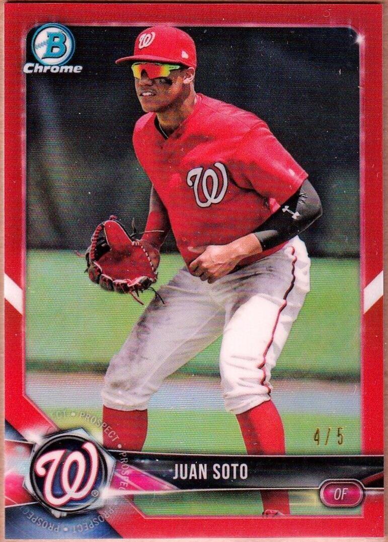 Juan Soto [Red Refractor] #BCP-52