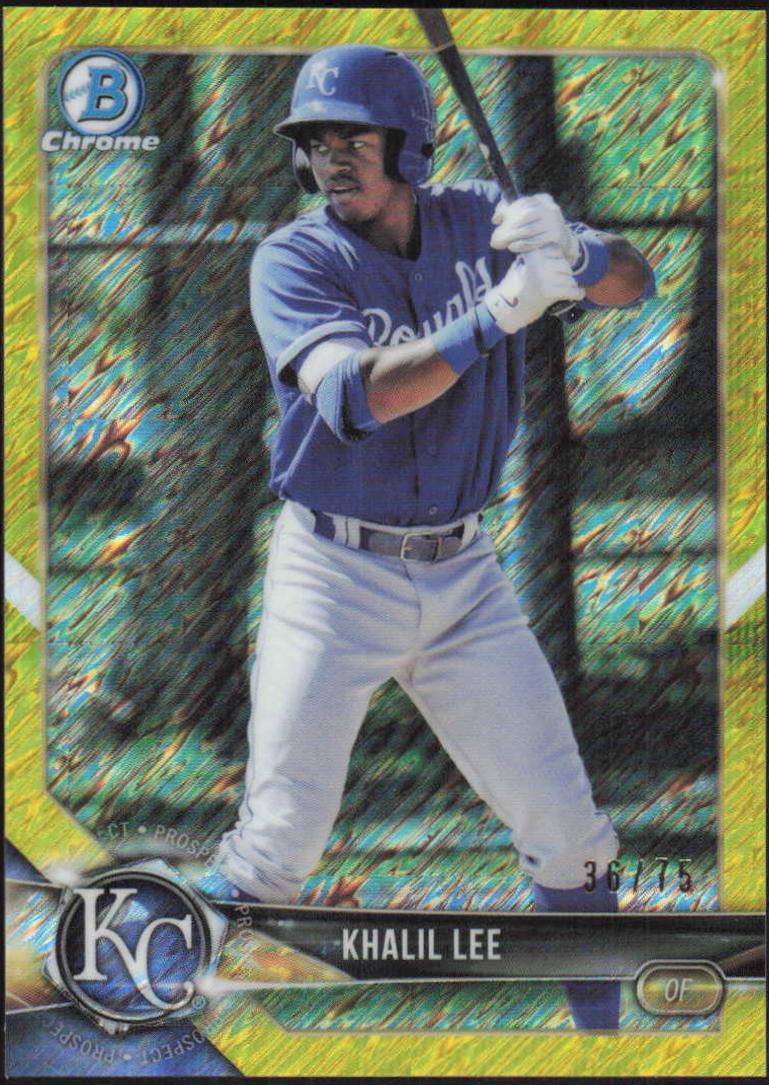 Khalil Lee [Canary Yellow Refractor] #BCP-116