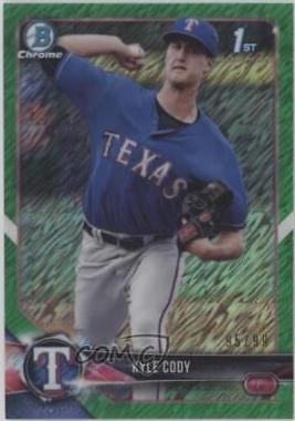 Kyle Cody [Green Shimmer Refractor] #BCP-62