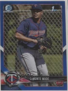 LaMonte Wade [Blue Refractor] #BCP-159