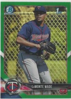 LaMonte Wade [Green Refractor] #BCP-159