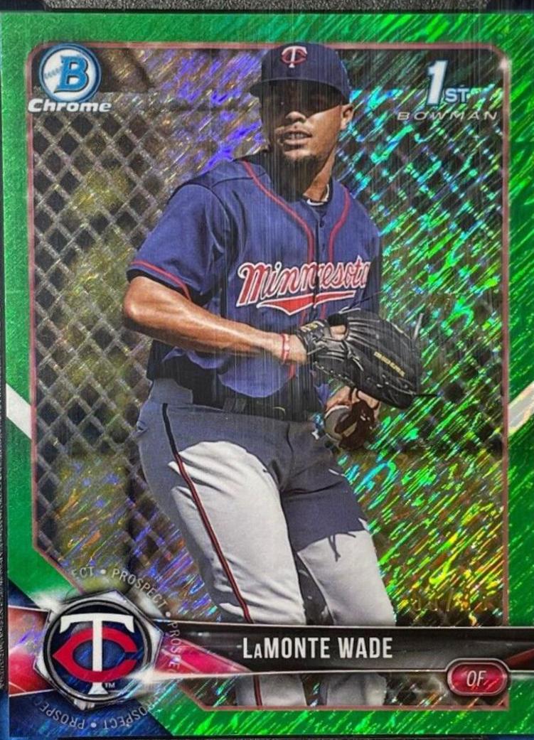 LaMonte Wade [Green Shimmer] #BCP-159