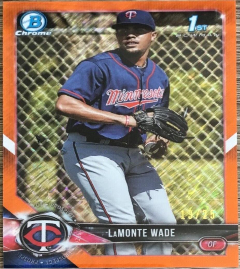 LaMonte Wade [Orange Shimmer] #BCP-159