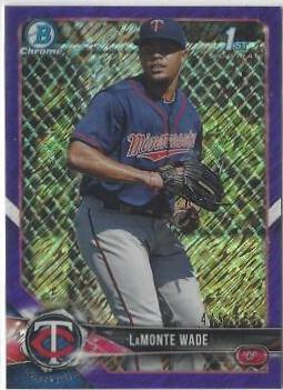 LaMonte Wade [Purple Shimmer Refractor] #BCP-159