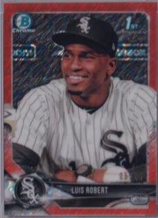 Luis Robert [Orange Shimmer Refractor] #BCP-21
