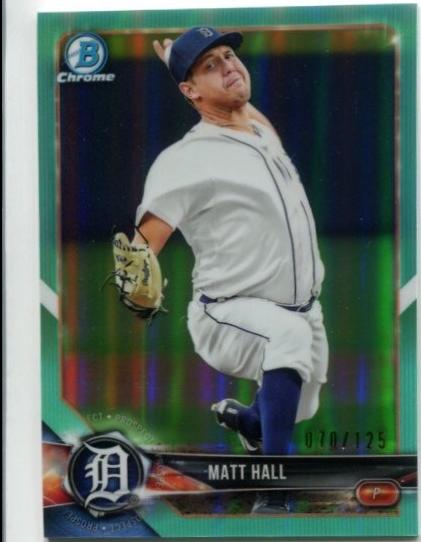 Matt Hall [Aqua Refractor] #BCP-80