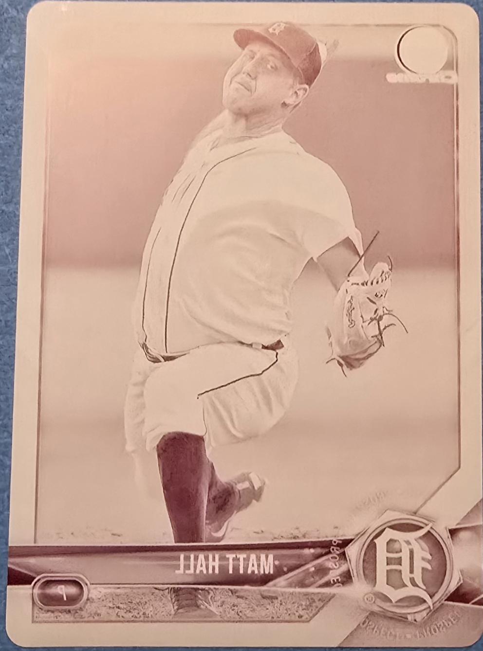 Matt Hall [Printing Plate] #BCP-80