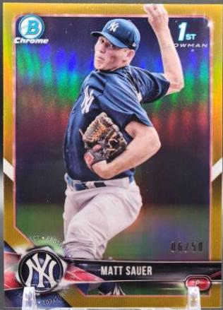 Matt Sauer [Gold Refractor] #BCP-102