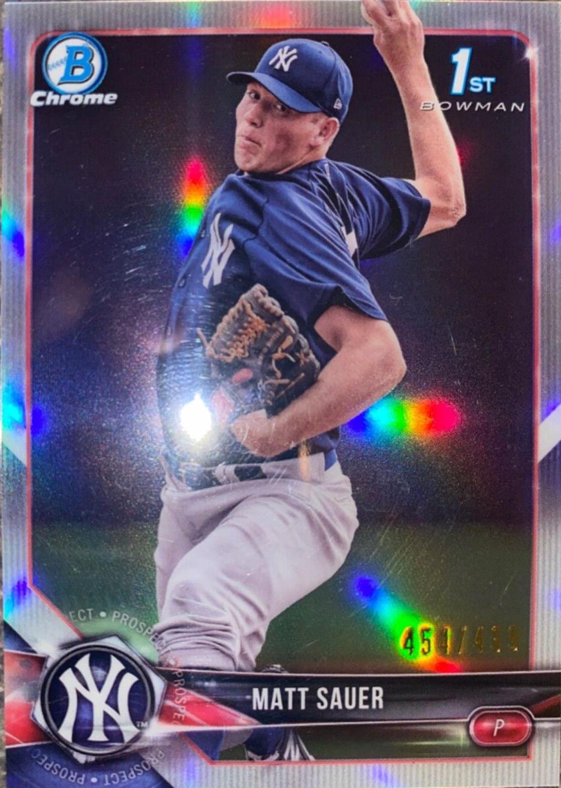 Matt Sauer [Refractor] #BCP-102