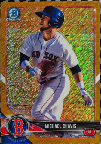Michael Chavis [Gold Shimmer] #BCP-223