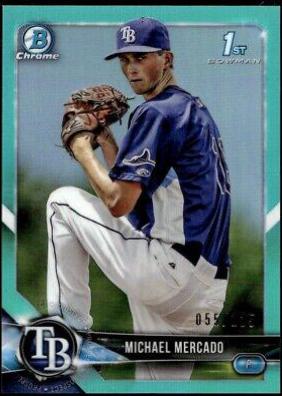Michael Mercado [Aqua Refractor] #BCP-16