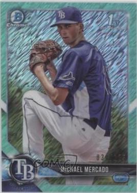 Michael Mercado [Aqua Shimmer Refractor] #BCP-16