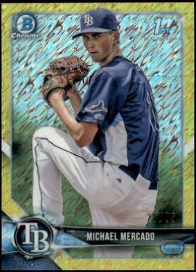 Michael Mercado [Canary Yellow Shimmer Refractor] #BCP-16
