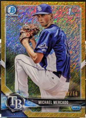 Michael Mercado [Gold Shimmer Refractor] #BCP-16