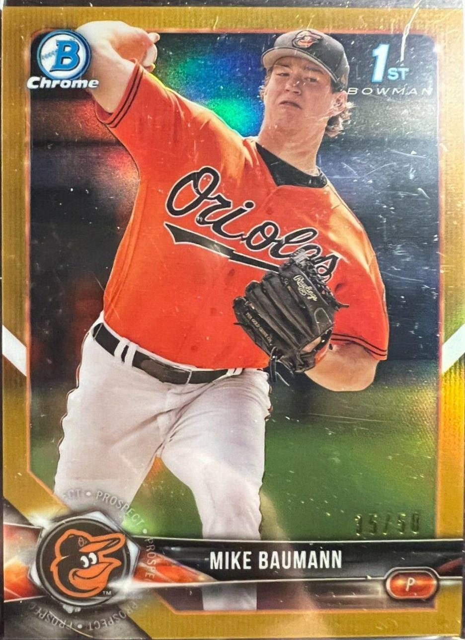 Mike Baumann [Gold Refractor] #BCP-217