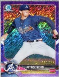 Patrick Weigel [Purple Shimmer Refractor] #BCP-190