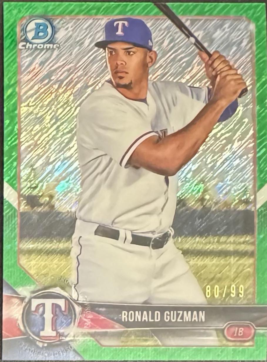 Ronald Guzman [Green Shimmer Refractor] #BCP-122
