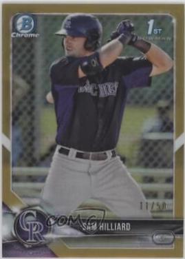 Sam Hilliard [Gold Refractor] #BCP-13