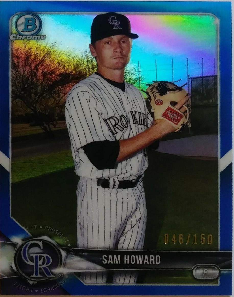 Sam Howard [Blue Refractor] #BCP-109