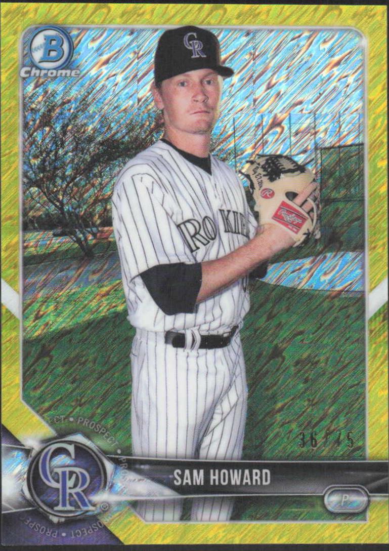 Sam Howard [Canary Yellow Refractor] #BCP-109