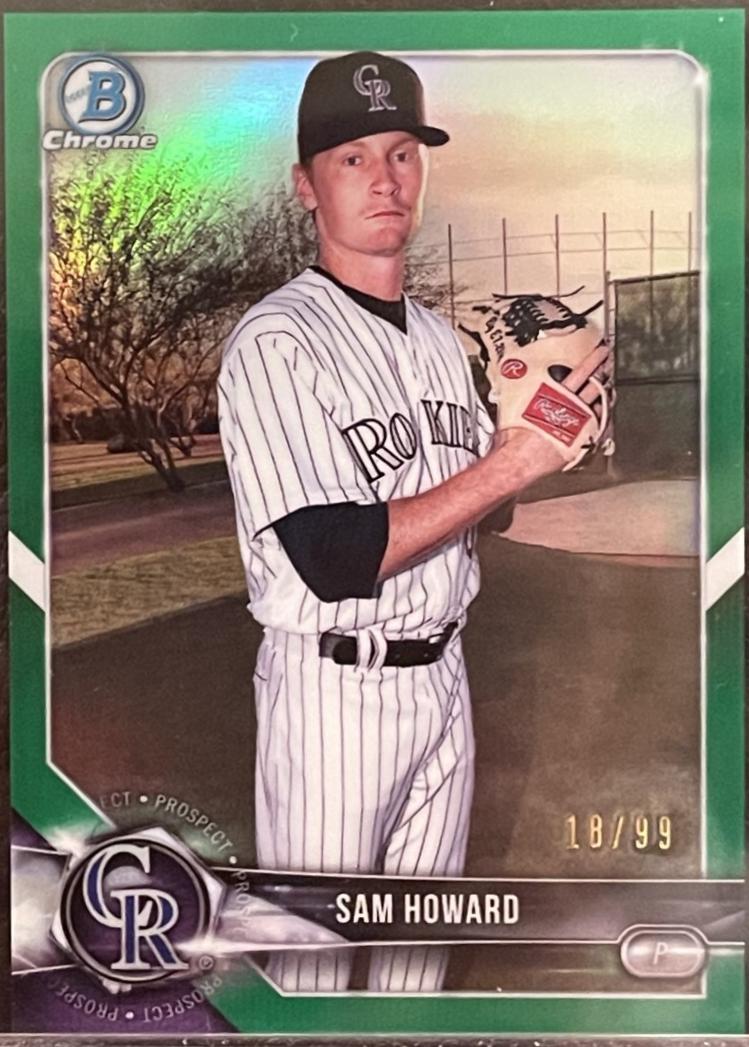 Sam Howard [Green Refractor] #BCP-109