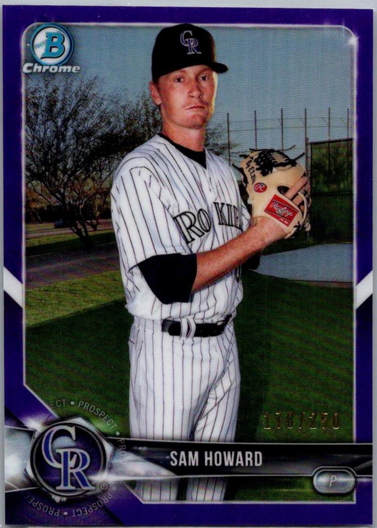 Sam Howard [Purple Refractor] #BCP-109