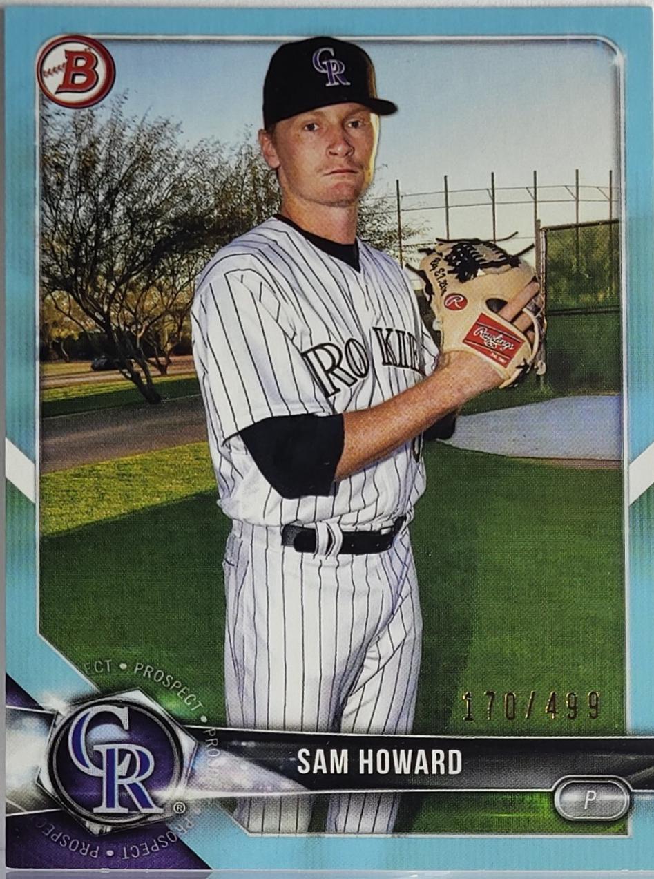 Sam Howard [Refractor] #BCP-109
