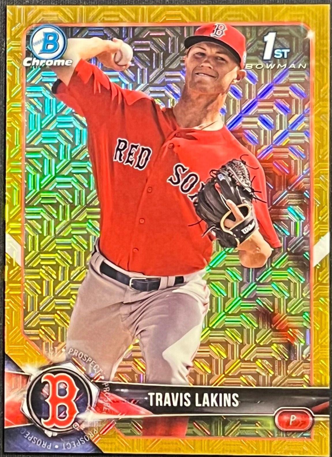 Travis Lakins [Gold Refractor] #BCP-139