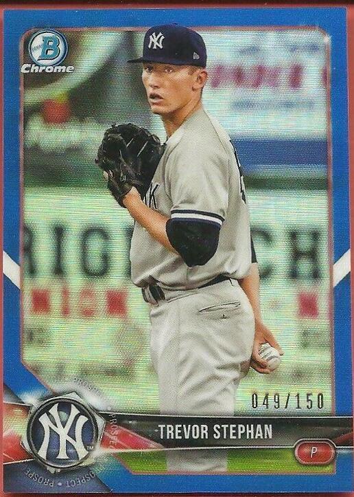 Trevor Stephan [Blue Refractor] #BCP-168