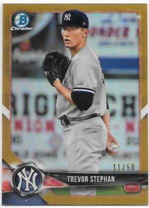 Trevor Stephan [Gold Refractor] #BCP-168