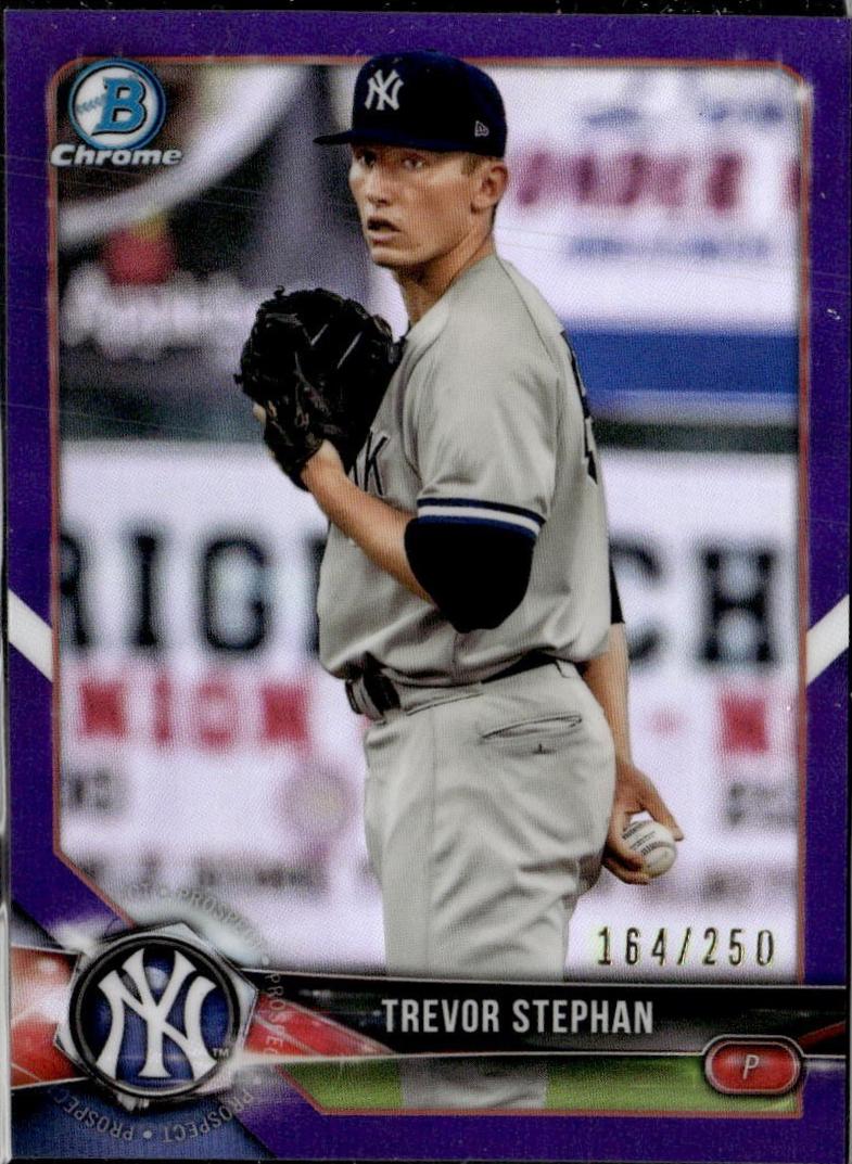 Trevor Stephan [Purple Refractor] #BCP-168