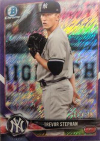 Trevor Stephan [Purple Shimmer Refractor] #BCP-168