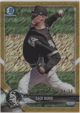 Zack Burdi [Gold Refractor] #BCP-224